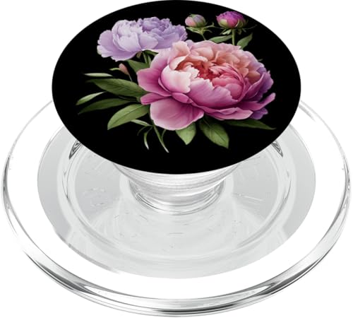 Pfingstrosen Blumen Aquarell Lavendel Lila Pfingstrosen Rosa Pfingstrose PopSockets PopGrip für MagSafe Pfingstrosen Blumen Aquarell Lavendel Lila Pfingstrosen Rosa Pfingstrose PopSockets PopGrip für MagSafe von Peony Flower Art NYC