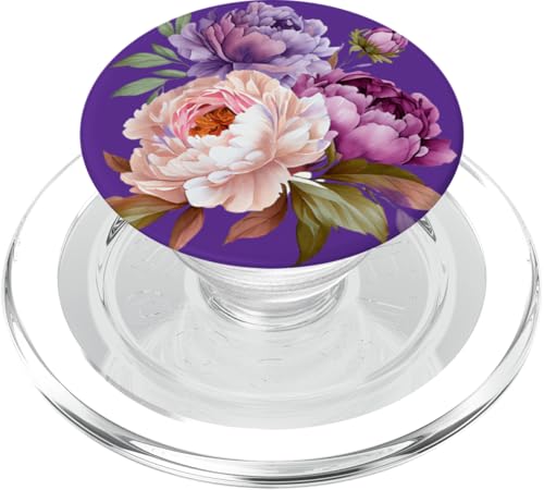 Pfingstrosen Blumen Aquarell Lavendel Lila Pfingstrosen Rosa Pfingstrose PopSockets PopGrip für MagSafe Pfingstrosen Blumen Aquarell Lavendel Lila Pfingstrosen Rosa Pfingstrose PopSockets PopGrip für MagSafe von Peony Flower Art NYC