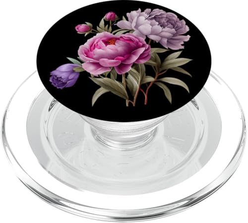 Pfingstrosen Blumen Aquarell Lavendel Lila Pfingstrosen Rosa Pfingstrose PopSockets PopGrip für MagSafe Pfingstrosen Blumen Aquarell Lavendel Lila Pfingstrosen Rosa Pfingstrose PopSockets PopGrip für MagSafe von Peony Flower Art NYC