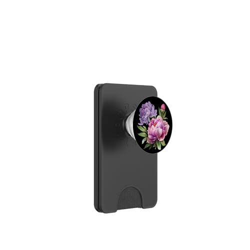 Pfingstrosen Blumen Aquarell Lavendel Lila Pfingstrosen Rosa Pfingstrose PopSockets PopWallet für MagSafe Pfingstrosen Blumen Aquarell Lavendel Lila Pfingstrosen Rosa Pfingstrose PopSockets PopWallet für MagSafe von Peony Flower Art NYC