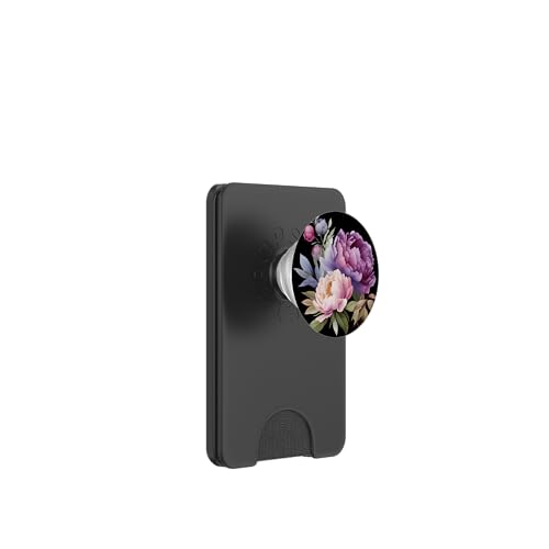 Pfingstrosen Blumen Aquarell Lavendel Lila Pfingstrosen Rosa Pfingstrose PopSockets PopWallet für MagSafe Pfingstrosen Blumen Aquarell Lavendel Lila Pfingstrosen Rosa Pfingstrose PopSockets PopWallet für MagSafe von Peony Flower Art NYC