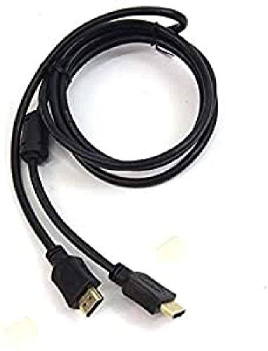 pepegreen – HDMI V1.4 Kabel mit Ferrit Gold Stecker/Stecker 1.8 m von PepeGreen