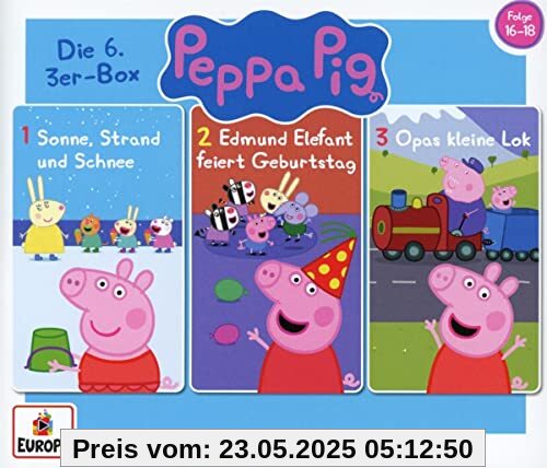 06/3er Box (Folgen 16,17,18) von Peppa Pig Hörspiele