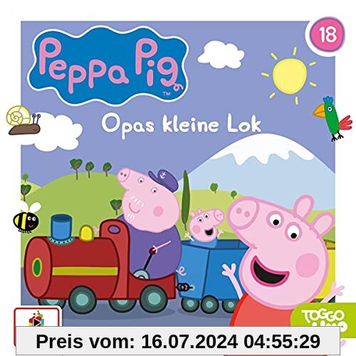 Folge 18: Opas Kleine Lok von Peppa Pig Hörspiele