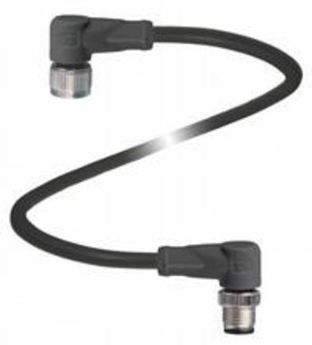 Pepperl+Fuchs 242422 Sensor-/Aktor-Steckverbinder M12 Stecker, gewinkelt, Buchse, gewinkelt 3.00m Po von Pepperl+Fuchs