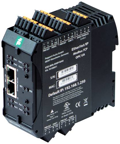 Pepperl+Fuchs 70108832 ICE3-8IOL-K45P-RJ45 I/O Modul 24 V/DC 1St. Pepperl+Fuchs 70108832 ICE3-8IOL-K45P-RJ45 I/O Modul 24 V/DC 1St. von Pepperl+Fuchs
