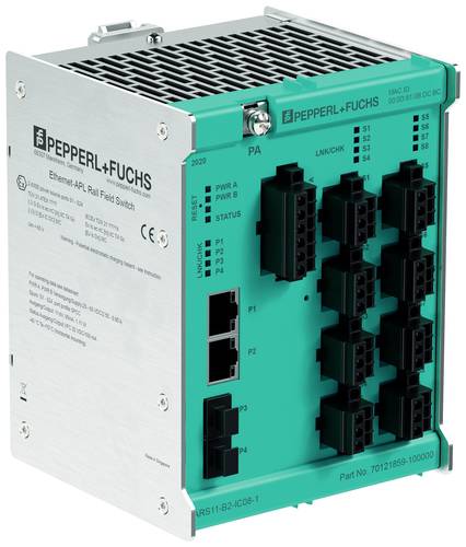 Pepperl+Fuchs ARS11-B2-IC08-1 Ethernet-APL Rail Field Switch Pepperl+Fuchs ARS11-B2-IC08-1 Ethernet-APL Rail Field Switch von Pepperl+Fuchs