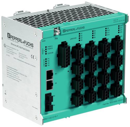 Pepperl+Fuchs ARS12-B2-IC16-2 Ethernet-APL Rail Field Switch Pepperl+Fuchs ARS12-B2-IC16-2 Ethernet-APL Rail Field Switch von Pepperl+Fuchs