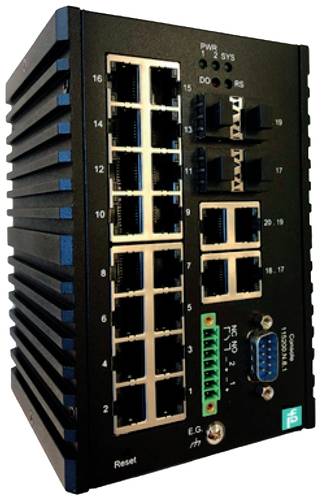 Pepperl+Fuchs ICRL-M-16RJ45/4CP-G-DIN Industrial Ethernet Switch 1 GBit/s Pepperl+Fuchs ICRL-M-16RJ45/4CP-G-DIN Industrial Ethernet Switch 1 GBit/s von Pepperl+Fuchs