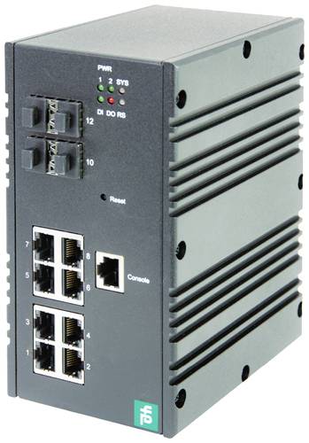 Pepperl+Fuchs ICRL-M-8RJ45/4SFP-G-DIN Industrial Ethernet Switch 1 GBit/s von Pepperl+Fuchs
