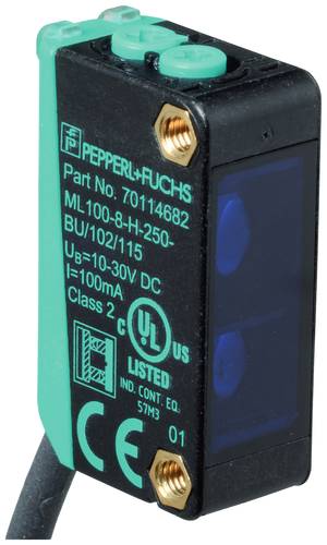 Pepperl+Fuchs Reflexions-Lichttaster ML100-8-H-250-BU/102/115 70114682 1St. von Pepperl+Fuchs