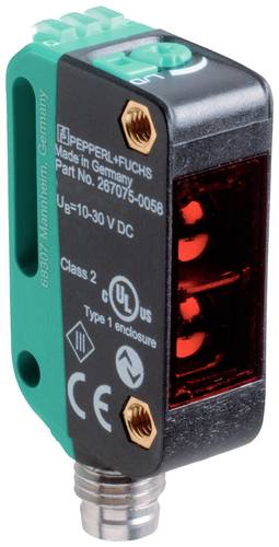 Pepperl+Fuchs Reflexions-Lichttaster OBT100-R100-2EP-IO-V31-L 267075-100225 1St. Pepperl+Fuchs Reflexions-Lichttaster OBT100-R100-2EP-IO-V31-L 267075-100225 1St. von Pepperl+Fuchs
