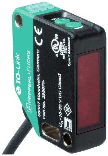 Pepperl+Fuchs Reflexions-Lichttaster OBT600-R200-2EP-IO-1T-L-Y0233 295670-100233 1St. von Pepperl+Fuchs