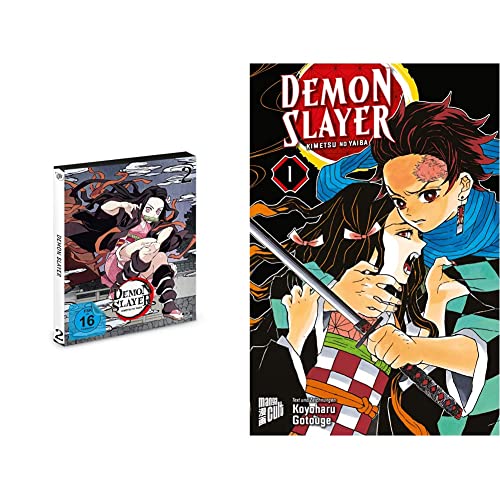 Demon Slayer - Staffel 1 - Vol.2 - [Blu-ray] & Demon Slayer - Kimetsu no yaiba 1 von Peppermint Anime (AV Visionen)