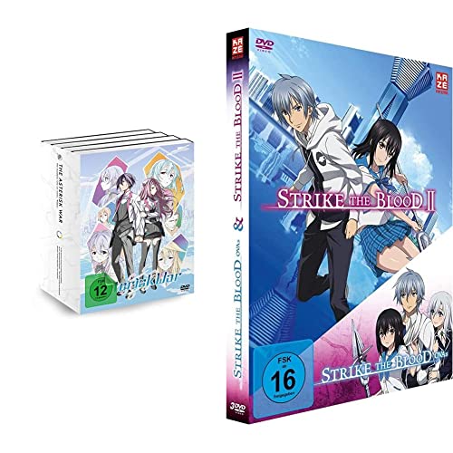 The Asterisk War - Komplett-Set - Vol.1-4 - [DVD] & Strike the Blood - Staffel 2 - Gesamtausgabe + OVAs - [DVD] von Peppermint Anime (AV Visionen)