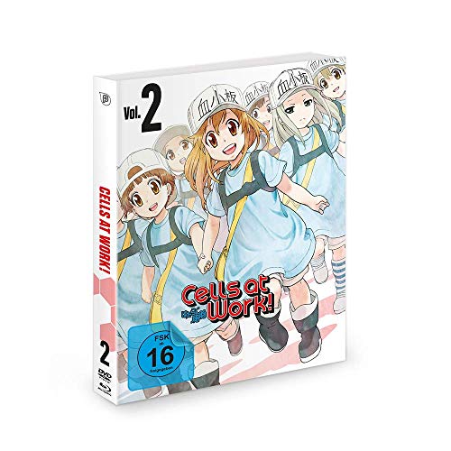 Cells at Work! - Vol. 2 - [DVD & Blu-ray] Mediabook von Peppermint Anime (Crunchyroll GmbH)