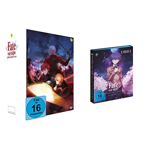 Fate/stay night: Unlimited Blade Works - 2. Staffel - Gesamtausgabe [8 DVDs] & Fate/stay night: Heaven's Feel I. - Presage Flower - [Blu-ray] von Peppermint Anime (Crunchyroll GmbH)