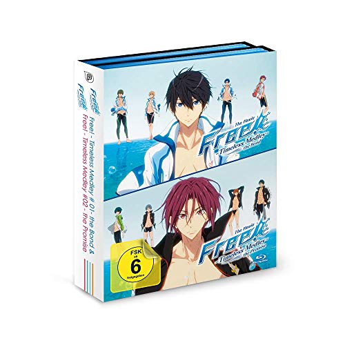 Free! Timeless Medley - Komplett-Set - [Blu-ray] von Peppermint Anime (Crunchyroll GmbH)