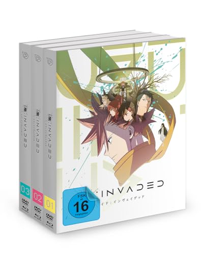 ID:INVADED - Gesamtausgabe - Bundle - Vol.1-3 - [DVD+Blu-ray] von Peppermint Anime (Crunchyroll GmbH)