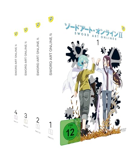 Sword Art Online - Staffel 2 - Gesamtausgabe - Bundle - Vol.1-4 - [DVD] von Peppermint Anime (Crunchyroll GmbH)