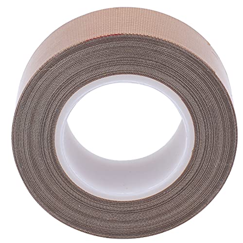 PTFE-Bandrolle Hochtemperatur-Klebeband Zum Versiegeln und Isolieren, Thermowerkzeug für Vakuumierer, Premium-Hochtemperatur-Teflonband (Dicke 0,25 * Breite 13 mm * Länge 10 m) von PerGar