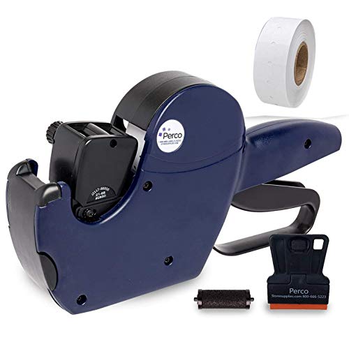 Perco Etikettierpistole und Etiketten, 2 Zeilen 2 Line Labelers 2 Line Price Labeler von Perco
