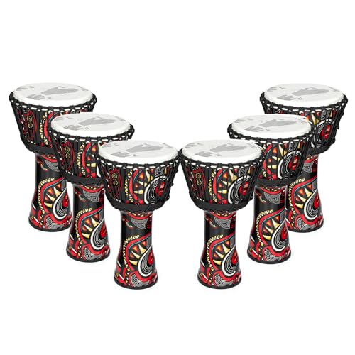 Percussion Plus Carnival Slap Djembe 15.2 x 17.8 cm Pack - Rope Tuned von Percussion Plus