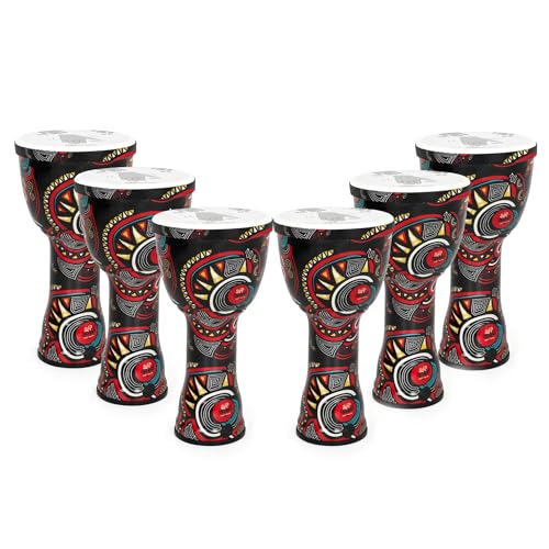 Percussion Plus Carnival Slap Djembe 6 x 7 im Pack - vorgestimmt Percussion Plus Carnival Slap Djembe 6 x 7 im Pack - vorgestimmt von Percussion Plus