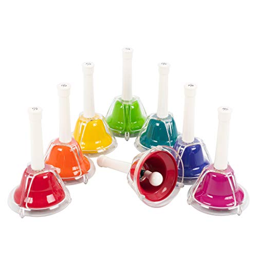 Percussion Plus Handglocken Set, 8 Stück von Percussion Plus
