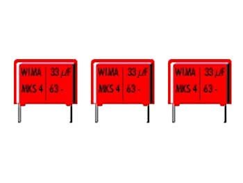 PEREL - 15ML1000 WIMA-Kondensatoren, 1 µF, 100V, 15 mm Abstand 138926 von Perel