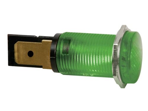 PEREL - HRJC220V Signalleuchte, 14 mm, 230 VAC, Grün 124041 von Perel