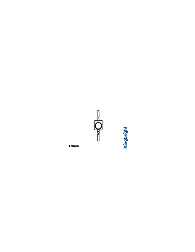 PEREL - KM-2520ID-01 Submini 'SoDeckel State' Lampe, 1.9 mm, Rot Diffus 143410 von Perel
