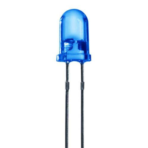 PEREL - L-7104LQBD-D Standard LED-Lampe, Diffus, 3 mm, Blau, 166317 von Perel