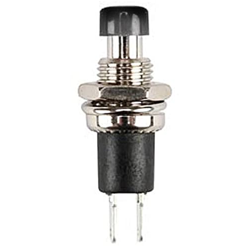 PEREL - R1829B/B Miniatur-Drucktaster Öffner, Schwarz 300073 PEREL - R1829B/B Miniatur-Drucktaster Öffner, Schwarz 300073 von Perel