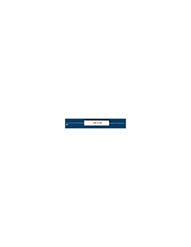 PEREL - RF2K2 PVC Messleitung, 1.0 mm², 25 cm Länge, Gelb 145529 von Perel