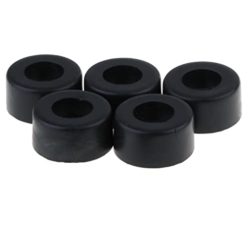 Perfeclan 5 Stücke 38x19mm Lautsprecher Isolation Gummifüße Pads Basis für Lautsprecher oder Möbel von Perfeclan
