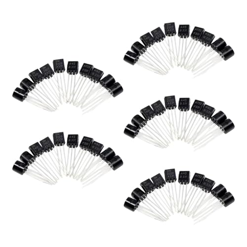 Perfeclan 50x NPN Sortments Kit Zubehör Teile Spannungsregler Sortiert für Reparature elektronische Projekte Perfeclan 50x NPN Sortments Kit Zubehör Teile Spannungsregler Sortiert für Reparature elektronische Projekte von Perfeclan