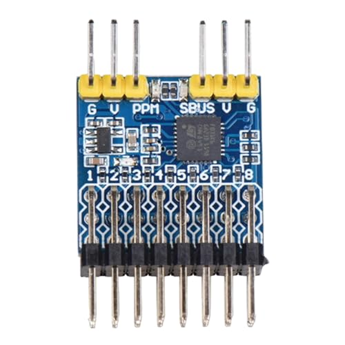 Perfeclan Signalumwandlung, Signalkonverter, Adapterschalter, ppm, PWM-Modul für RC-Flugzeuge, für Boote, RC-Autos, Fahrzeuge, LKWs, Ersatzteile Perfeclan Signalumwandlung, Signalkonverter, Adapterschalter, ppm, PWM-Modul für RC-Flugzeuge, für Boote, RC-Autos, Fahrzeuge, LKWs, Ersatzteile von Perfeclan