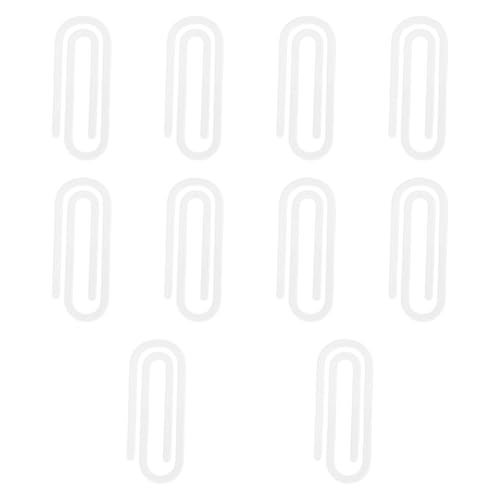 perfeclan 10pcs Sublimation Paper Clips Sublimation Book Marks einfach zu verwendende Wärmeübertragungsclips mit mehreren Gebrauch, 7.6cmx3cm von Perfeclan