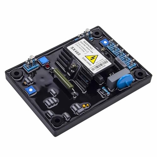 perfeclan Automatischer Spannungsregler AVR, stabiler, robuster, leichter, kompakter Spannungsausgangsstabilisator für den Austausch bürstenloser Generatoren perfeclan Automatischer Spannungsregler AVR, stabiler, robuster, leichter, kompakter Spannungsausgangsstabilisator für den Austausch bürstenloser Generatoren von Perfeclan