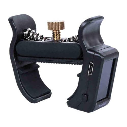 perfeclan -Gitarrentuner, Gitarrenklemme, multifunktionale Tonhöhenkalibrierung, Akustik-Kalibrierungstuner, Stimmgerät für Bassvioline perfeclan -Gitarrentuner, Gitarrenklemme, multifunktionale Tonhöhenkalibrierung, Akustik-Kalibrierungstuner, Stimmgerät für Bassvioline von Perfeclan