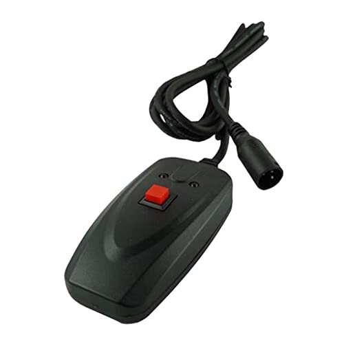 perfeclan Remote Control Tragbare 3Pins Für 400w 900w 1500w Nebelmaschine, für Halloween, Weihnachten, Hochzeitsfeiern, Bühnenauftritte, Schwarz von Perfeclan