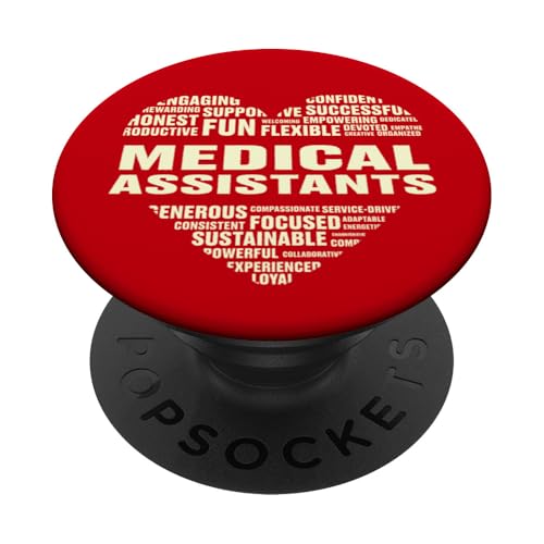 Fakten zum Liebesherz, Arzthelferinnen, Liebhaber, die sich um andere kümmern PopSockets Klebender PopGrip Fakten zum Liebesherz, Arzthelferinnen, Liebhaber, die sich um andere kümmern PopSockets Klebender PopGrip von Perfect Job Lover Heart Gift Design