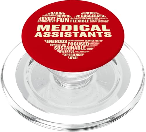 Fakten zum Liebesherz, Arzthelferinnen, Liebhaber, die sich um andere kümmern PopSockets PopGrip für MagSafe Fakten zum Liebesherz, Arzthelferinnen, Liebhaber, die sich um andere kümmern PopSockets PopGrip für MagSafe von Perfect Job Lover Heart Gift Design