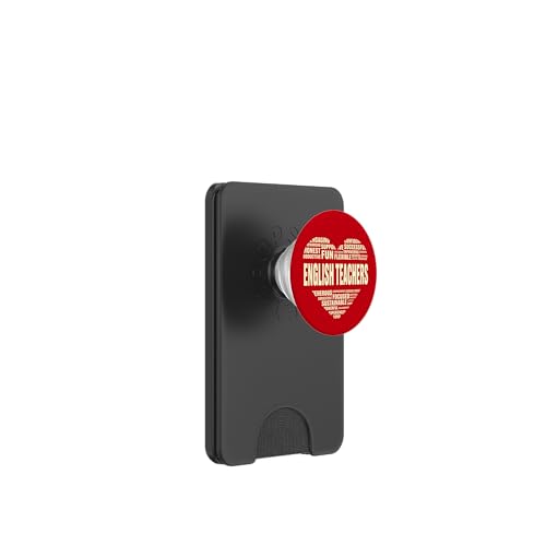 Fakten zum Liebesherz, Englischlehrer, Liebhaber, Unterrichten, Leben, Beruf PopSockets PopWallet für MagSafe Fakten zum Liebesherz, Englischlehrer, Liebhaber, Unterrichten, Leben, Beruf PopSockets PopWallet für MagSafe von Perfect Job Lover Heart Gift Design