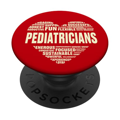 Fakten zum Liebesherz, Kinderärzte, Liebhaber des pädiatrischen Lebens, gute Arbeit PopSockets Klebender PopGrip Fakten zum Liebesherz, Kinderärzte, Liebhaber des pädiatrischen Lebens, gute Arbeit PopSockets Klebender PopGrip von Perfect Job Lover Heart Gift Design