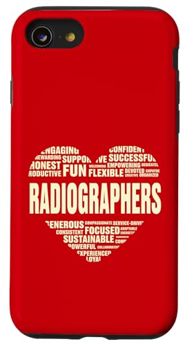 Fakten zum Liebesherz, Radiografen, Liebhaber, Radiographie, Leben, Beruf Hülle für iPhone SE (2020) / 7 / 8 von Perfect Job Lover Heart Gift Design