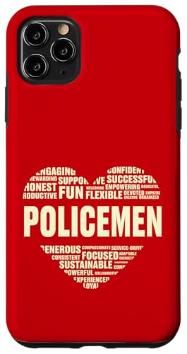 Fakten zum Liebesherz Polizisten lieben das Polizeileben lieben es zu helfen Hülle für iPhone 11 Pro Max Fakten zum Liebesherz Polizisten lieben das Polizeileben lieben es zu helfen Hülle für iPhone 11 Pro Max von Perfect Job Lover Heart Gift Design