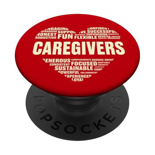 Fakten zum Liebesherz: Pflegekräfte, Liebhaber, Pflegekraft, lebensspendende Pflege PopSockets Klebender PopGrip Fakten zum Liebesherz: Pflegekräfte, Liebhaber, Pflegekraft, lebensspendende Pflege PopSockets Klebender PopGrip von Perfect Job Lover Heart Gift Design