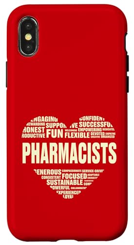 Liebe Herz Fakten Apotheker Liebhaber Apotheker Leben Liebe es Hülle für iPhone X/XS Liebe Herz Fakten Apotheker Liebhaber Apotheker Leben Liebe es Hülle für iPhone X/XS von Perfect Job Lover Heart Gift Design
